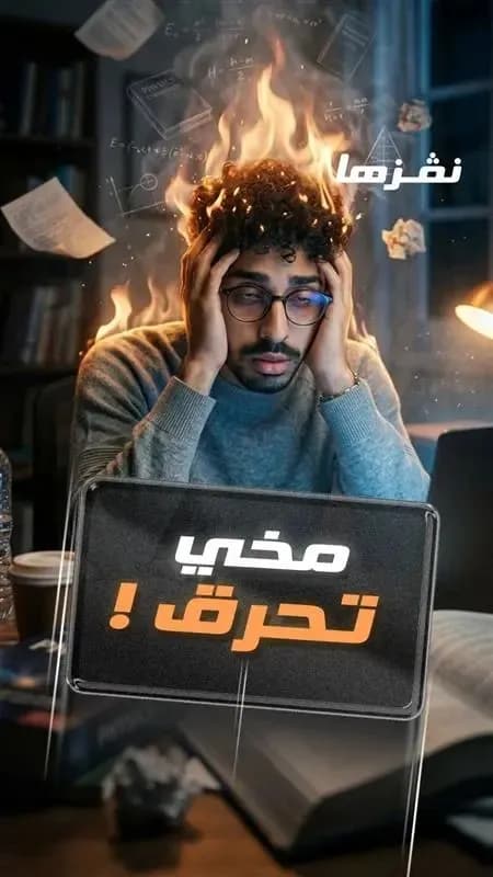 الاحتراق الدّراسي نقزها
