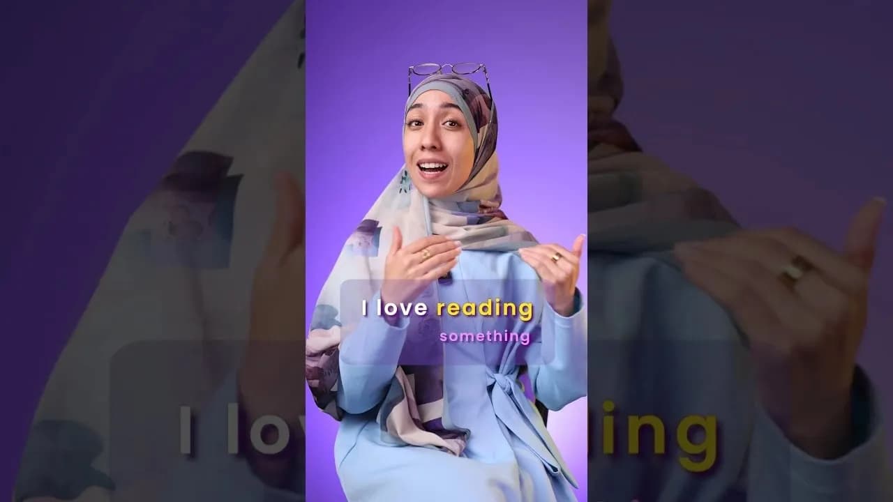 verb + ing